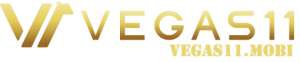 VEGAS11 official logo in gold and black style
